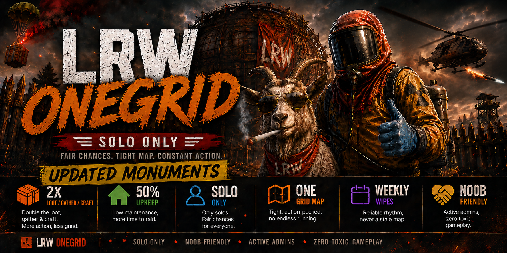 [EU] LRW ONEGRID | 2x | SOLO ONLY | JUST WIPED 17.08 08/17 ONE image